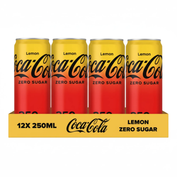 Coca-Cola Zero Lemon Can (12x 250ml)